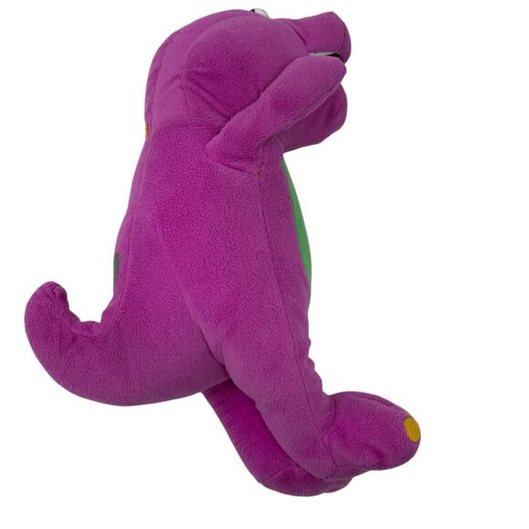 Barney The Purple Dinosaur Vintage Y2K Stuffed Animal Plush Plushie Toy 15" - Picture 2 of 9
